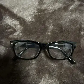ROCK STAR 안경 블랙 프레임 키요키바 슌스케