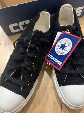 CONVERSE 올스타 스니커즈 25cm 보아 퍼 통굽