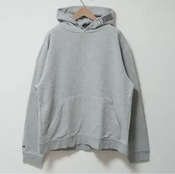 새상품급 X-LARGE 후드티 L상당 그레이 자수 L718