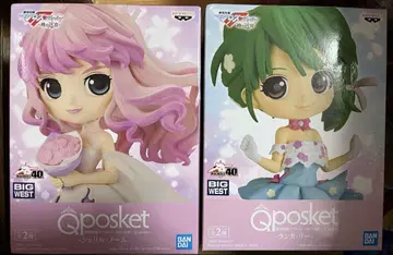 마크로스F 셰릴 노옴 랑카 리 피규어 qposket 세트