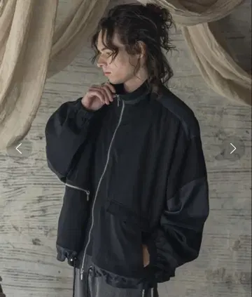 Casper John High neck switch blouson