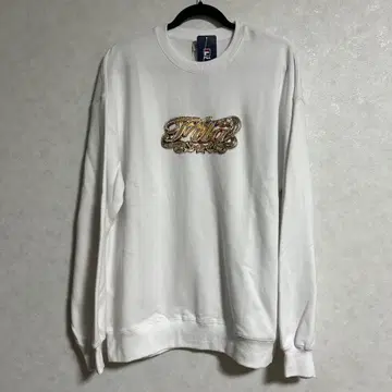 FILA x JP THE WAVY 콜라보 맨투맨 트레이닝복 골드 XL