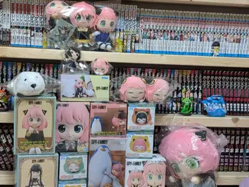 SPY x FAMILY 아냐 요르 봉제 인형 피규어 세트