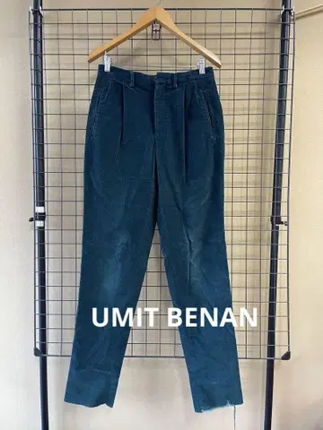 UMIT BENAN 우미트 베난 코듀로이 턱 슬랙스 팬츠