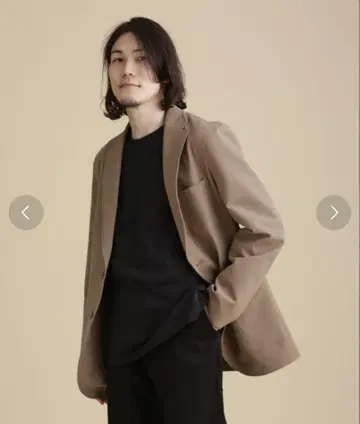 나노 유니버스 자켓 베이지