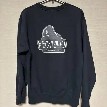 XLARGE 블랙 맨투맨 트레이닝복 M
