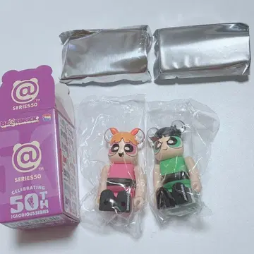 BEQRBRICK series 50 파워퍼프걸스 핑크 그린 2체 세트