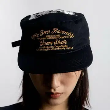 pillbox캡 Goers Studio(블랙)