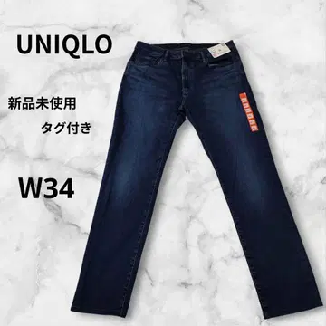 [ 택 포함 새상품 ] UNIQLO 히트텍 울트라 스트레치 청바지 W34