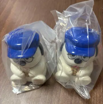 스누피 가챠 PEANUTS 미니 저금통 올라프 2개 세트
