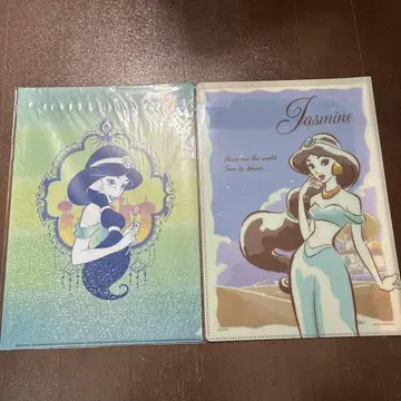 알라딘 재스민 클리어 파일 세트 디즈니
