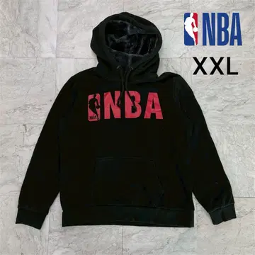 NBA 후드티 남성용 XXL 속기모 후디 블랙 빨간색 빅 로고