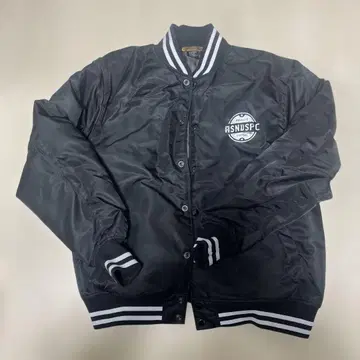 바시티 자켓 블랙