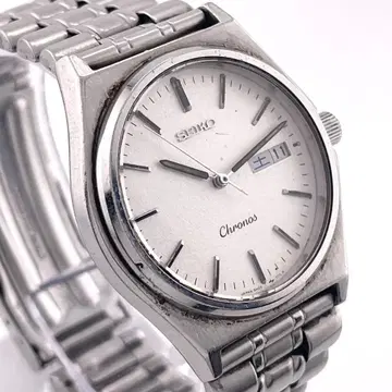 [ 작동 ] SEIKO Chronos 새상품 배터리 남성용 쿼츠 손목시계