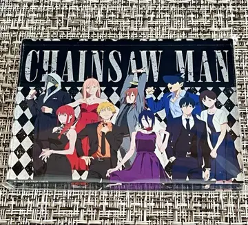 극장판 체인소 맨 TSUTAYA 팝업 스토어 아크릴 블록