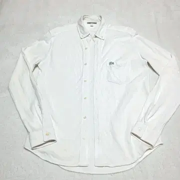 [ 새상품급 ] LACOSTE 라코스테 긴팔 셔츠 화이트 S 피케 셔츠