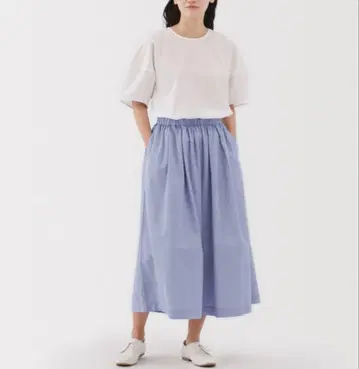 무인양품 냉감 크롭 팬츠