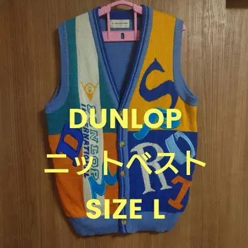 DUNLOP 니트 베스트 사이즈 L