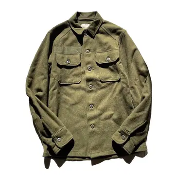 [ 70s ] U.S.NAVY 미군 OG-108 필드 울 셔츠 카키
