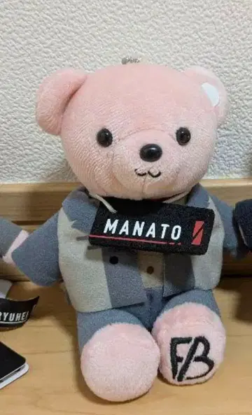MANATO 수트 곰 봉제 인형 약 20cm