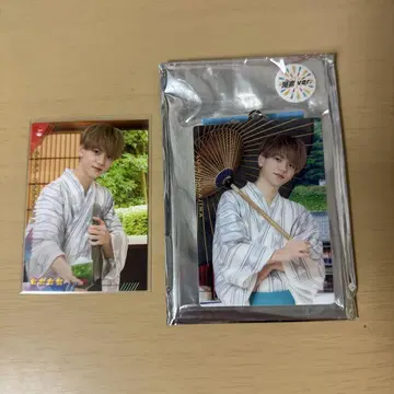 FANTASTICS 트라킨 유카타 나카지마 소우타 아크릴 키링 포토 카드