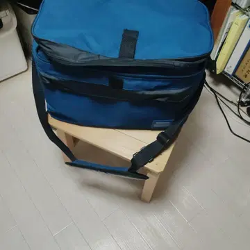파란색 낚시용 가방 방수 소재 외부 포켓 포함