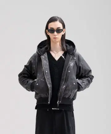 Jent Louis leather N-2b Jacket