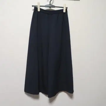 시선당 크레이프 원단 토모 컬렉션 네이비 와이드 팬츠