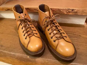 Tricker's 베이지 하이컷 부츠 6 1/2