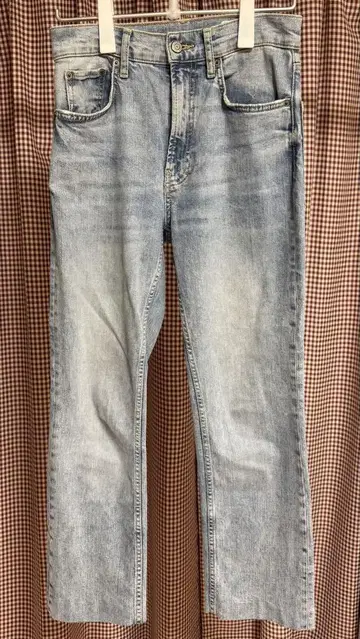 [ ZARA ] 크롭 기장 데님