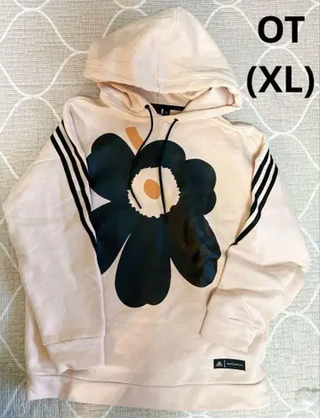 착용 횟수 적음 마리메꼬 아디다스 후드티 XL OT 핑크 아디다스