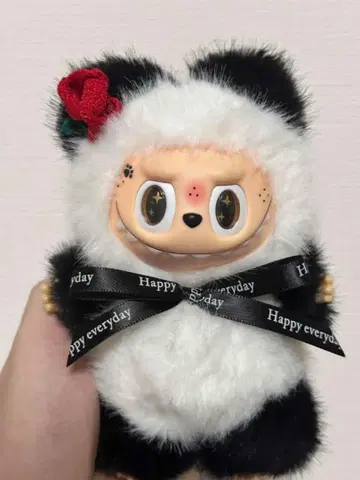 지모모 zimomo 복슬복슬 팬더 디자인 봉제 인형