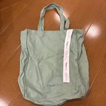Francfranc 민트 그린 토트백
