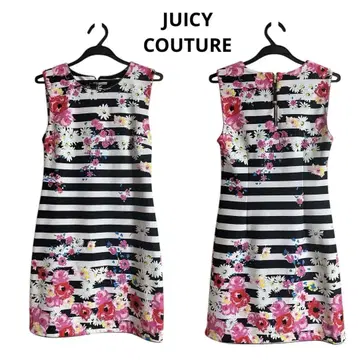 JUICY COUTURE 꽃무늬 슬리브리스 원피스