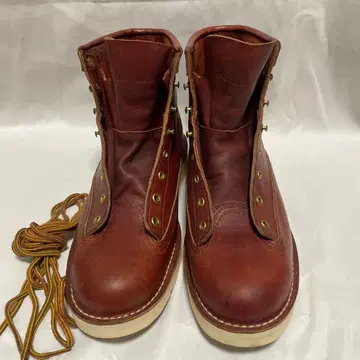 Danner 포어맨 브라운 가죽 워크 부츠
