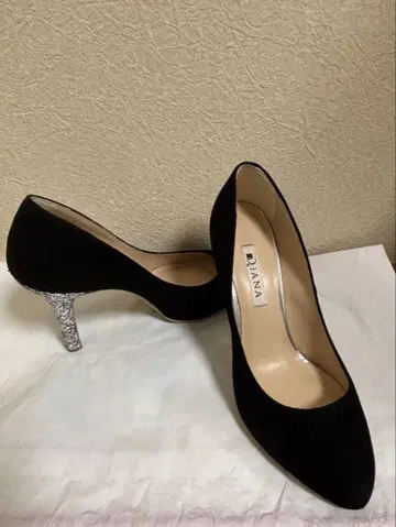 다이애나 펌프스 데님 비쥬 글리터 23.5cm