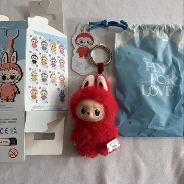 미니 LABUBU Z LABUBU 빨간색