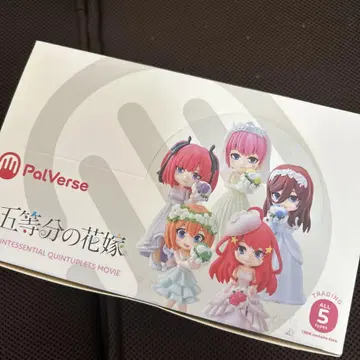 5등분의 신부 PalVers 피규어 BOX 6체입 BOX 미개봉