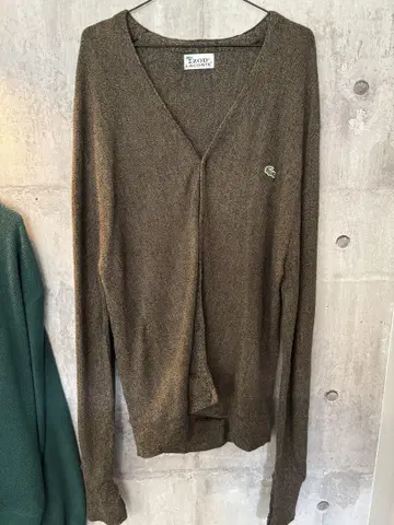 IZOD LACOSTE 브라운 가디건