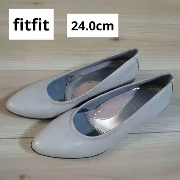 fitfit 핏핏 하이힐 셔링 펌프스 베이지