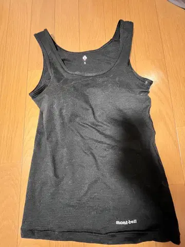 mont-bell 블랙 탱크탑 2벌
