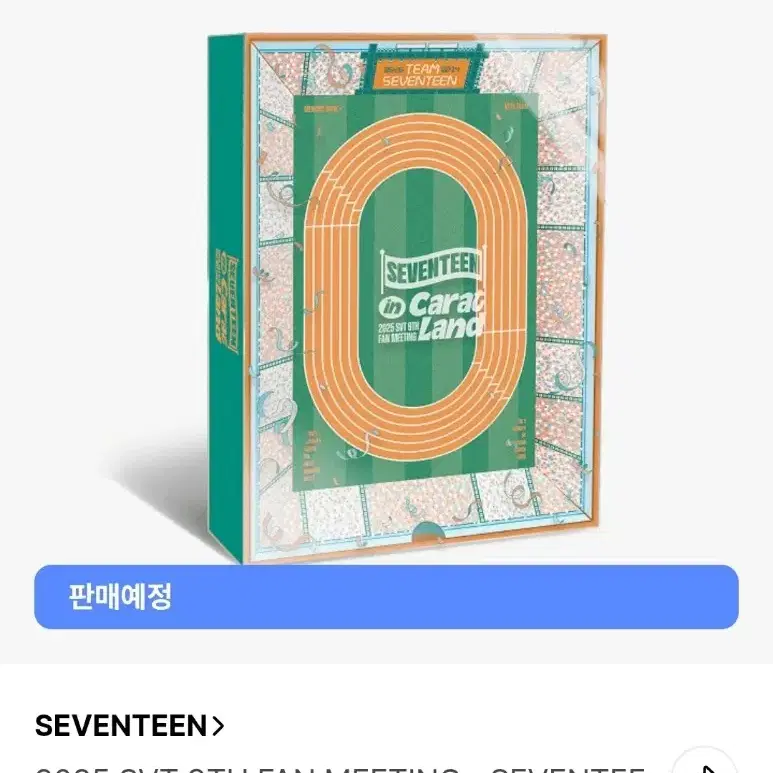 Seventeen 25 Caratland Memory Book Buncheol