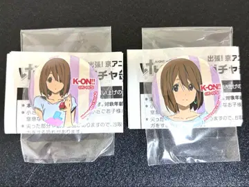 케이온 가챠 캔뱃지 컬렉션 히라사와 유이 세트