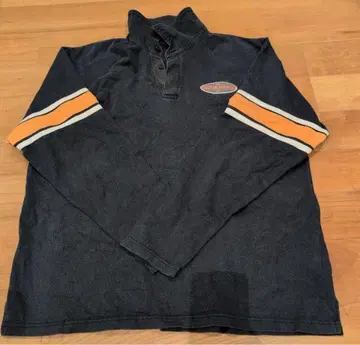 HARLEY-DAVIDSON 긴팔 피케 셔츠 다크 그레이