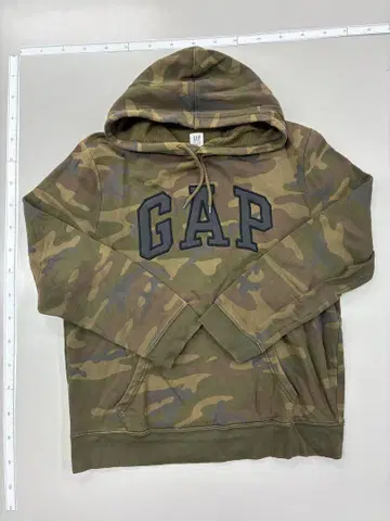 GAP 카모 패턴 후드 부착 후드티 L 사이즈