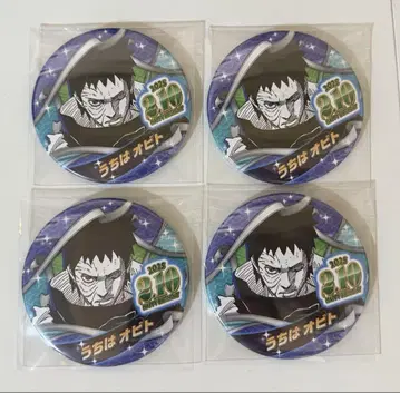 NARUTO 나루토 벌스데이 캔뱃지 우치하 오비토