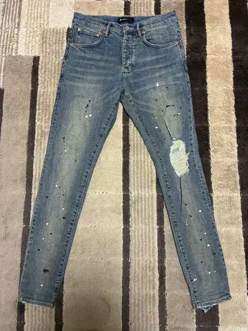 PURPLE BRAND MID RISE SLIM JEAN P0002