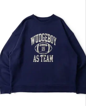 WUDGEBOY rugby crew sweat