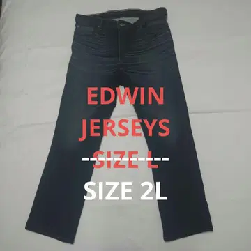 EDWIN 스트레이트 데님 사이즈 L