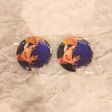 앙스타 사자나미 쥰 이베코레 캔뱃지 casual 2개 세트